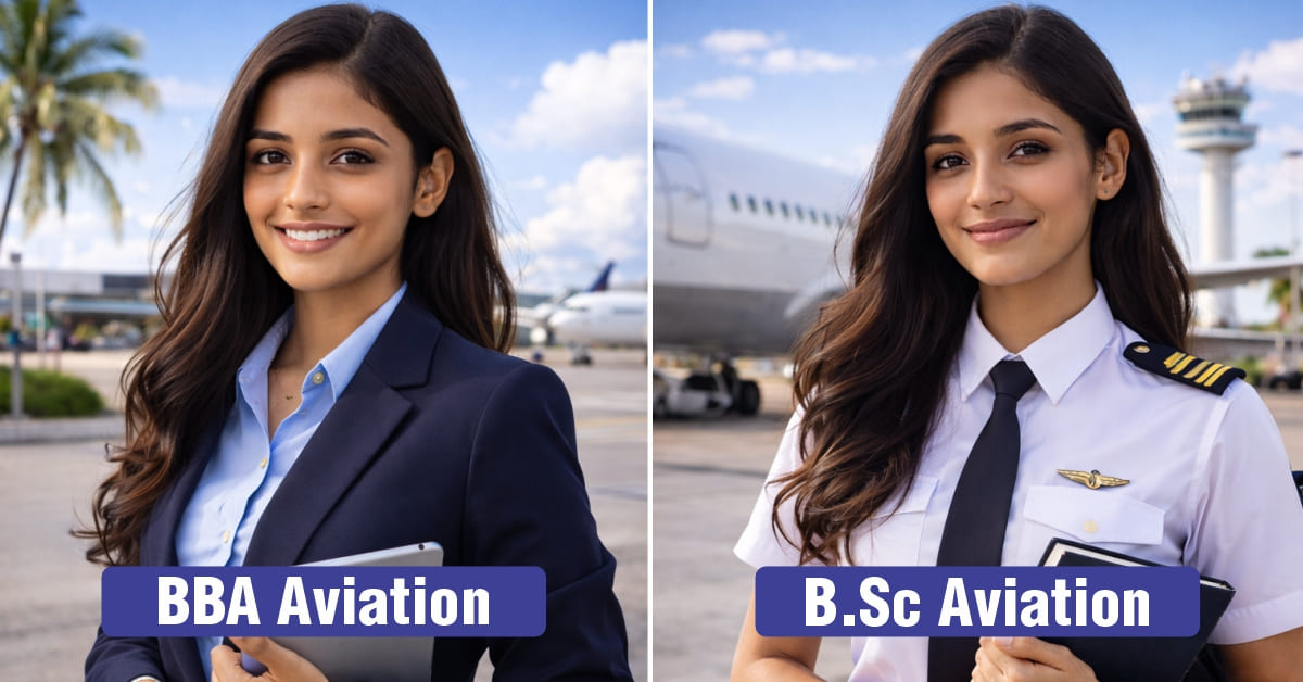 Comparison of BBA Aviation with B.Sc. Aviation